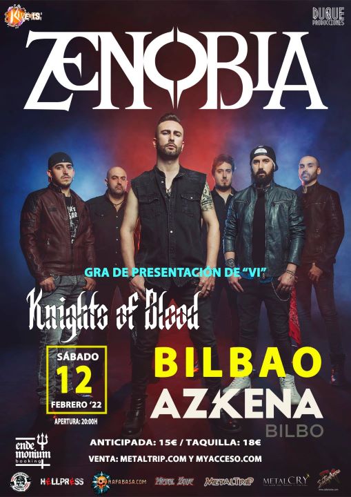 Zenobia + Knights of Blood Azkena (Bilbao)