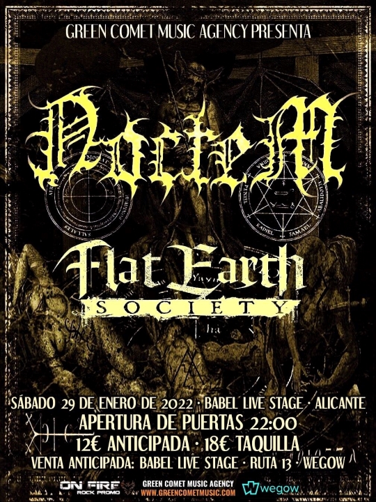 Noctem + Flat Earth Society Babel Live Stage (Alicante)