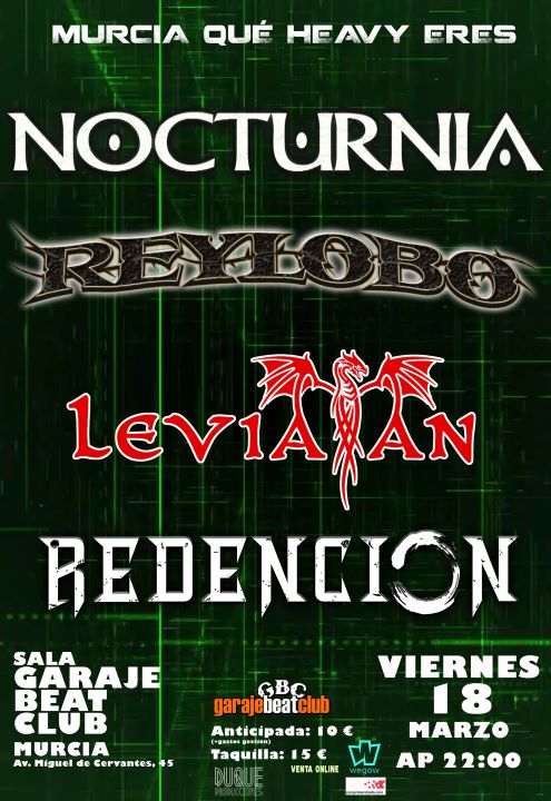 Nocturnia + Reylobo + Leviatan + Redención