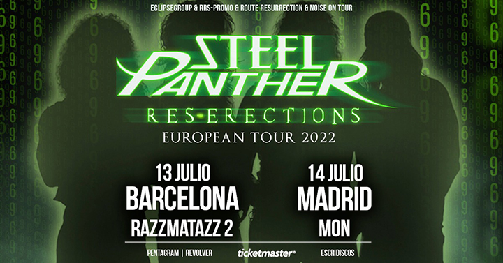 Steel Panther Mon (Madrid)