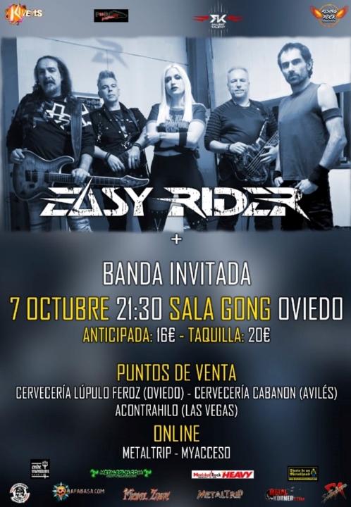 Easy Rider + TBA Gong (Oviedo)