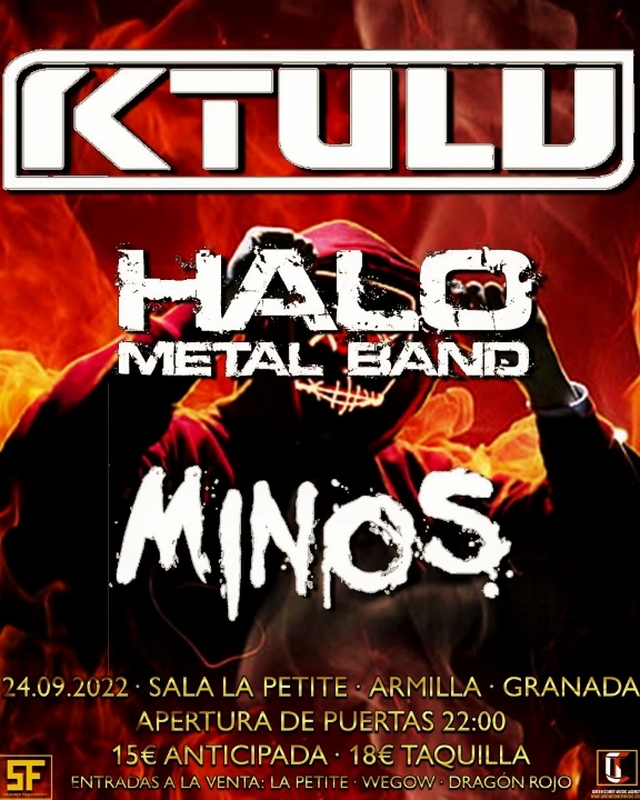 Ktulu + Halo Metal Band + Minos