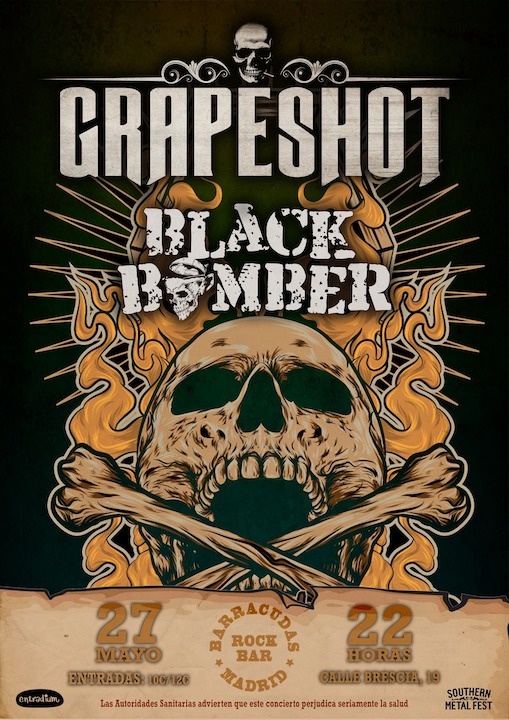 Grapeshot + Black Bomber