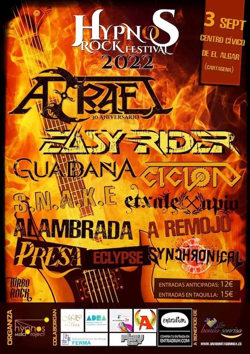 Azrael + Easy Rider + Guadaña + Ciclon + S.N.A.K.E. + Etxale Apio + Alambrada + A Remojo + Presa + Eclypse + Synchronical