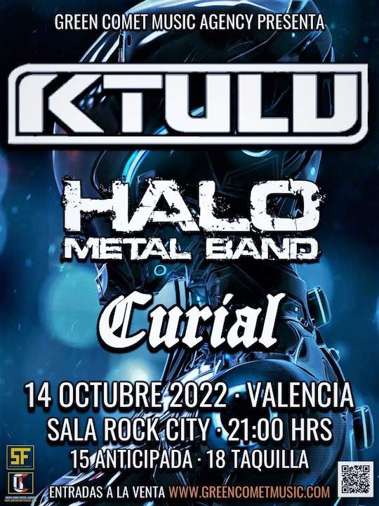 Ktulu + Halo Metal Band + Curial