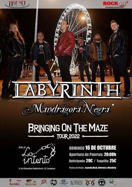 Labyrinth + Mandrágora Negra Lo Intento (Zaragoza)