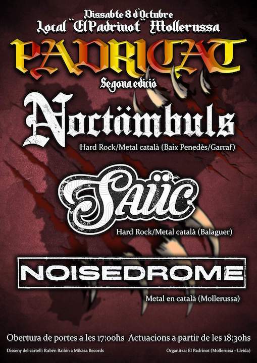 Noctämbuls + Saüc + Noisedrome