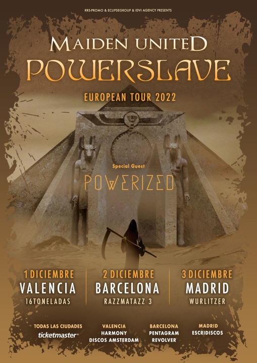 Maiden United + Powerized 16 Toneladas (Valencia)