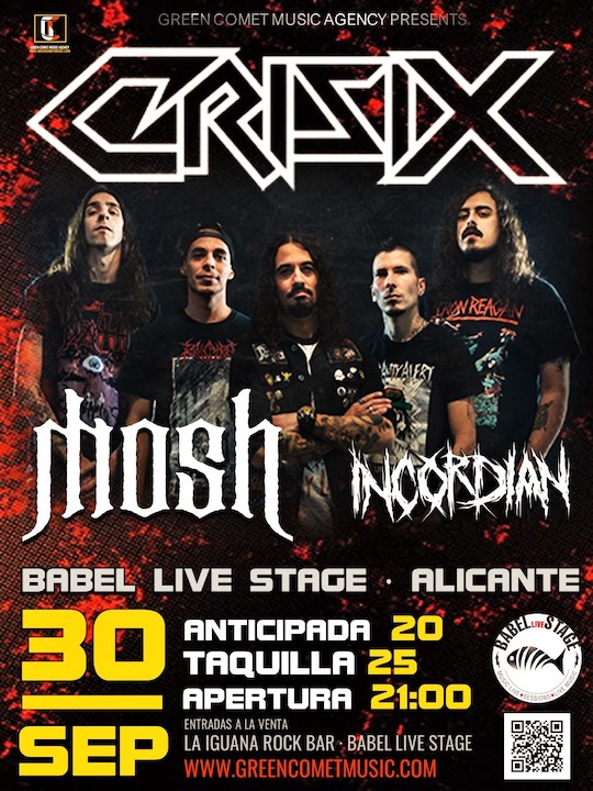 Crisix + Mosh + Inoordian Babel Live Stage (Alicante)