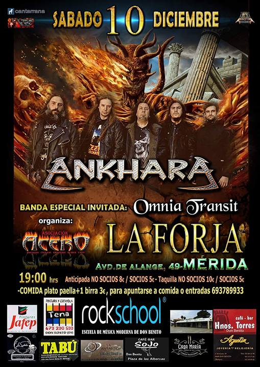 Ankhara + Omnia Transit La Forja (Mérida)