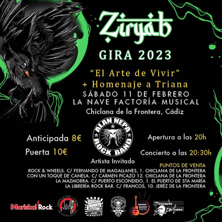 Ziryab + Alan Nepa La Nave Factoría Musical (Chiclana)