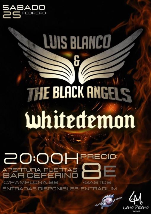 Luis Blanco & The Black Angels + Whitedemon