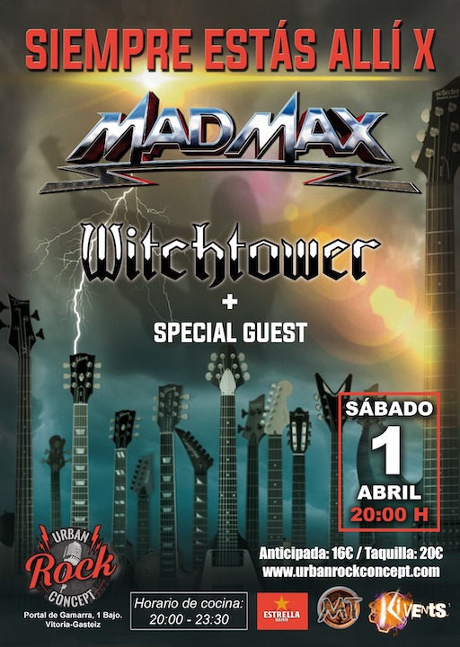 mad Max + Witchtower + Special Guest