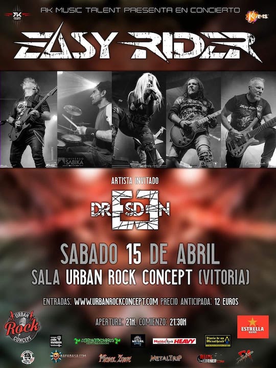 Easy Rider + Desden Urban Rock Concept (Gasteiz (Vitoria))