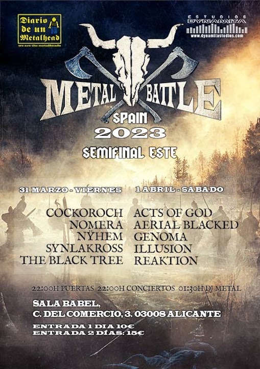 Acts of God + Aerial Blacked + Genoma + Illusion + Reaktion Babel (Alicante)