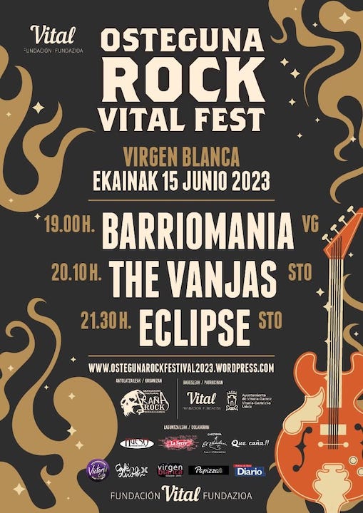Eclipse + The Vanjas + Barriomania
