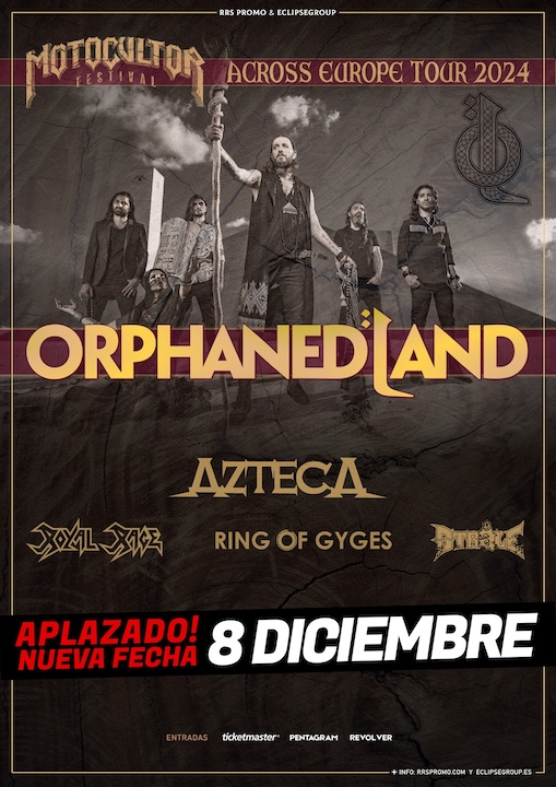 Orphaned Land + Azteca + Royal Rage + Ring of Gyges + Stråle