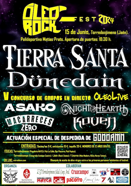 Tierra Santa + Dünedain + Asako + Night Hearth + Macarreces Zero + Koven