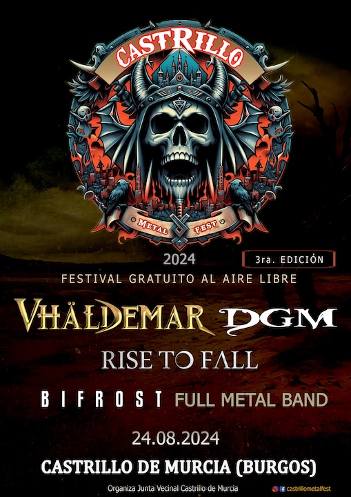 Vhäldemar + DGM + Rise to Fall + Bifrost + Full Metal Band