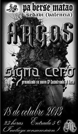 Argos + Sigma Cero - Paberse Matao (Valencia)