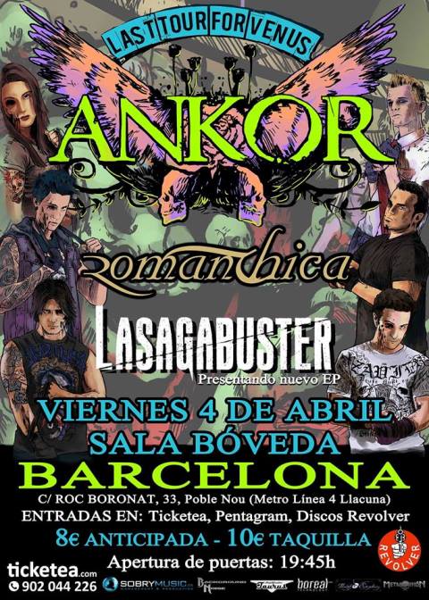 Lasagabuster + Romanthica + Ankor - 04/04/2014 Bóveda (Bcn)