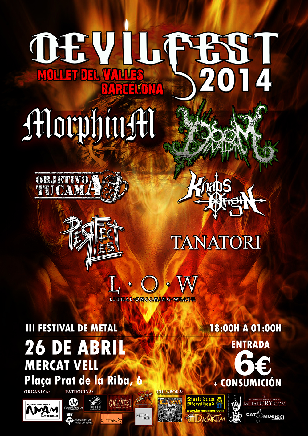 Devilfest 2014 - 26/04/2013 Mercat Vell (Mollet Del Vallès)