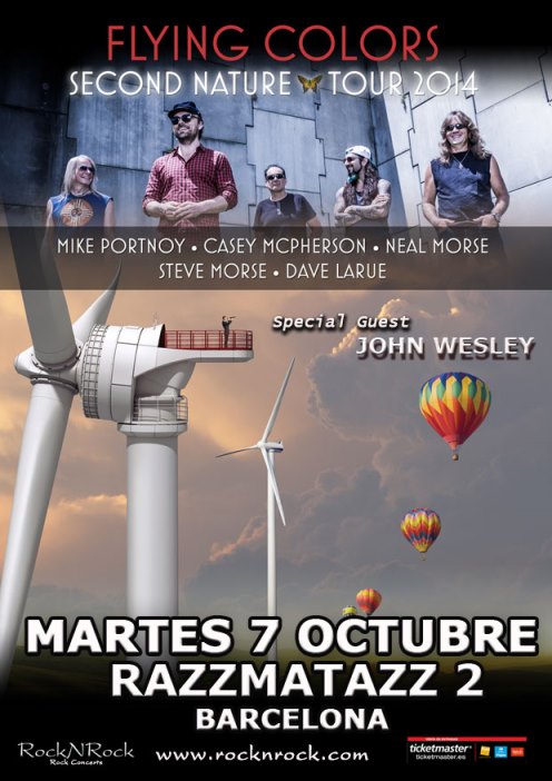 Flying Colors + John Weasley – 07/10/2014 Razzmatazz 2 (Barcelona)