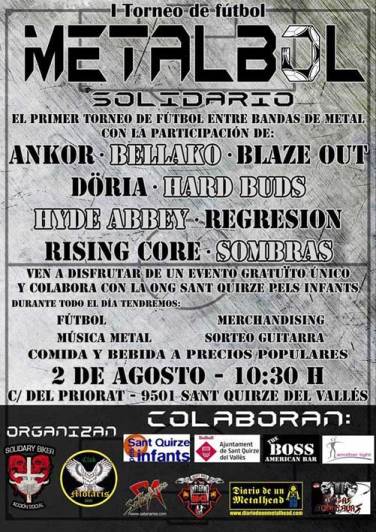 Metalbol Solidario - 02/08/2015 Sant Quirze del Vallés