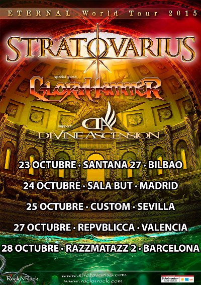 Divine Acension + GloryHammer + Stratovarius - 27/10/2015 Repvblicca  (Valencia)