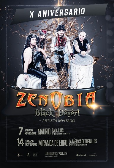 Arkgabriel + Black Desert + Zenobia - 7/11/2015 Sala Cats (Madrid)