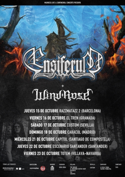 Wind Rose + Ensiferum - 15/10/2015 Razzmatazz (Barcelona)