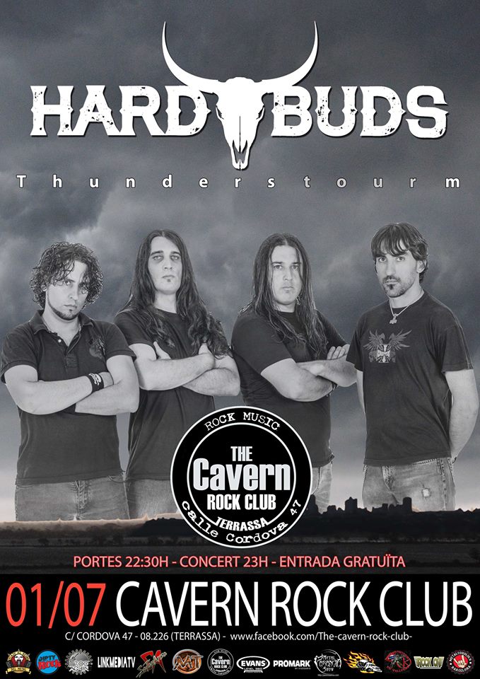 Hard Buds - 01/07/2016 Cavern Rock Club (Terrassa - Barcelona)