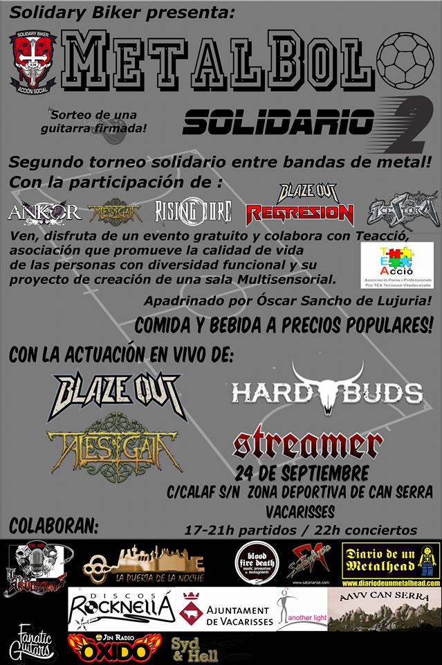 2o Metalbol Solidario - 24/09/2016 Vacarisses (Barcelona)