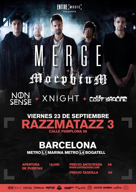 Merge+MorphiuM+Xnight+Non Sense+Lost Skyline - 24-09-2016 Razz3 (Barcelona)
