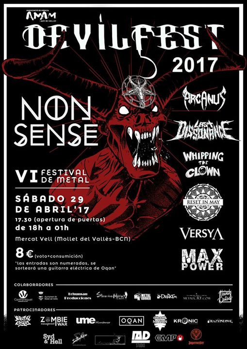 Devilfest 2017 - 29/04/2017 Mercat Vell (Mollet Del Vallès)
