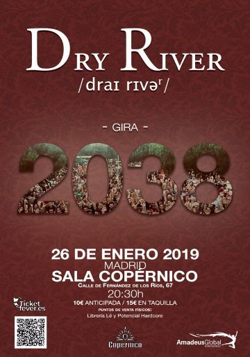 Dry River - 26/01/2019 - Sala Copérnico (Madrid)