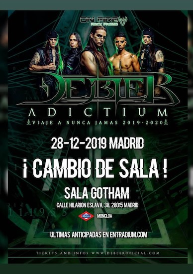 Débler - 28/12/2019 - Sala Gotham (Madrid)