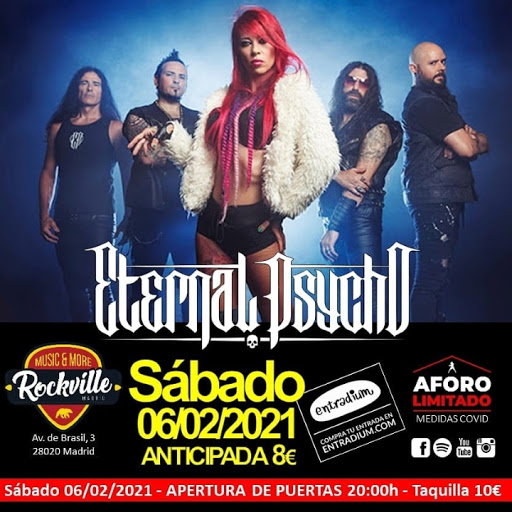 Eternal Psycho - 06/02/2021 - Sala Rockville (Madrid)