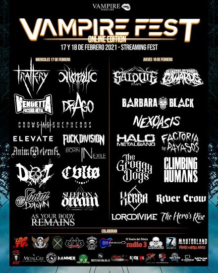 VampireFest - 17-18/02/2020 - Online