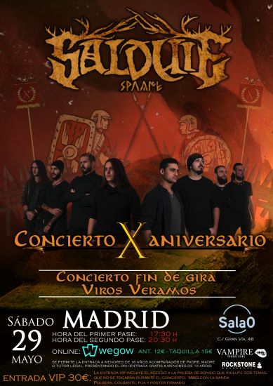 Salduie - 29/05/2021 - Sala 0 (Madrid)