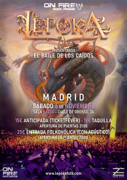 Lèpoka - 06/11/2021 - Sala Nazca (Madrid)