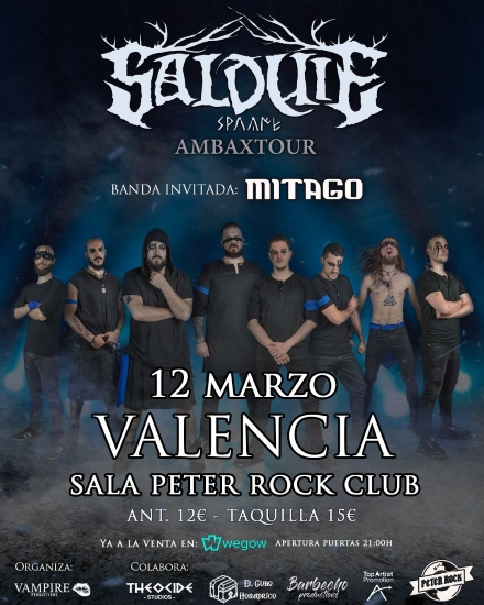 Mitago + Salduie - 12/03/22 - Peter Rock (Valencia)