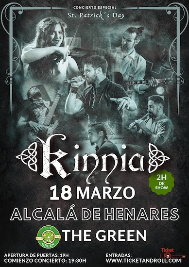 Kinnia - 18/03/2023 - The Green (Alcalá de Henares)