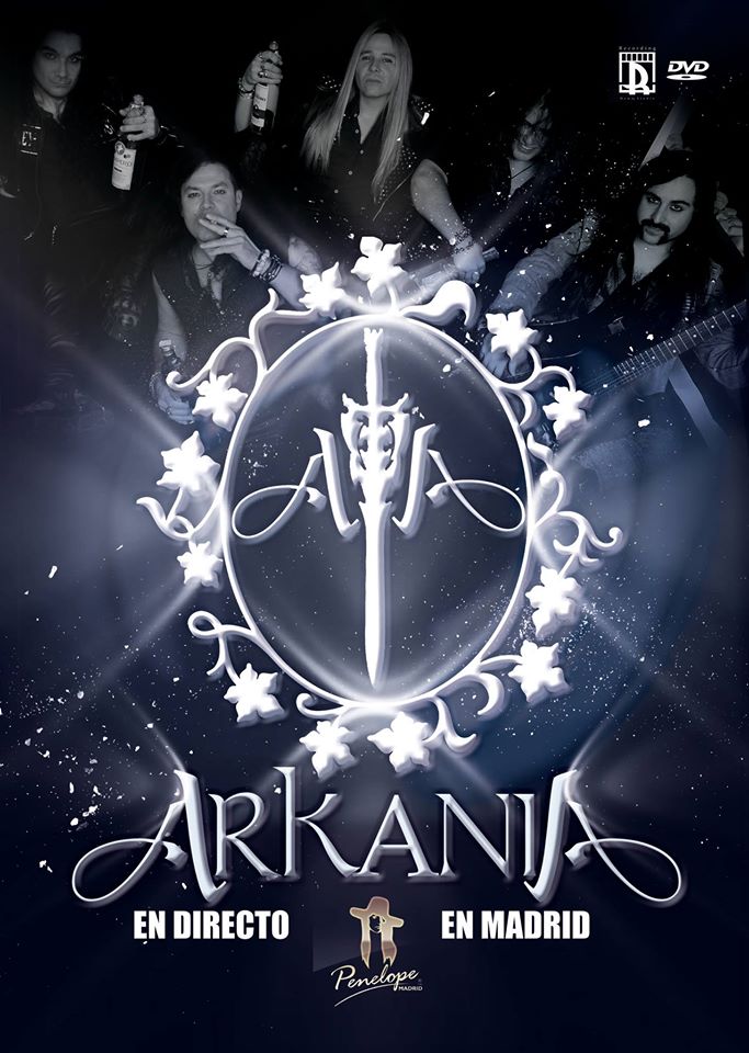 Portada del que será el último trabajo de Arkania: DVD en vivo