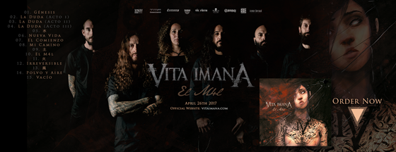 Vita Imana estrenan Oceanidae en directo, extraido de su nuevo DVD