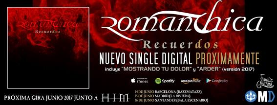 Romanthica, nuevo single digital