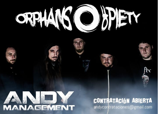 Orphans of Piety fitxa per Andy Management i presenten nou videoclip