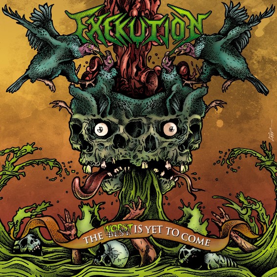 Portada i detalls de The Worst Is Yet To Menja, el nou àlbum de Exekution