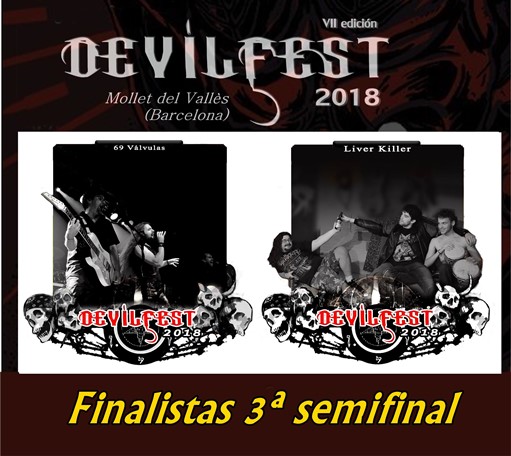 Últimos finalistas del Devil fest 18