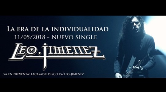 Leo Jiménez lanzará el 11 de mayo un nuevo single en formato videoclip y físico